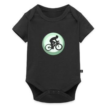 Cyclisme Biker - Body à manches courtes Premium Bébé - noir - Devant