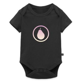 Breakfast Vegan Toast - Baby Premium short-sleeve bodysuit - black - Front