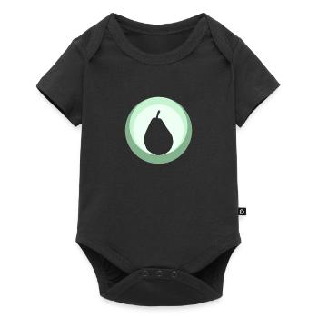 Vegan Breakfast Foodie - Baby Premium short-sleeve bodysuit - black - Front