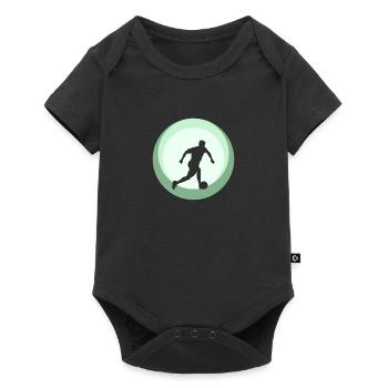 Beach ball, beach ball, beach soccer - Baby Premium short-sleeve bodysuit - black - Front