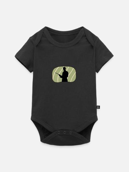 Billardspielerin Billard Billardkugel - Baby Premium Kurzarmbody - Schwarz