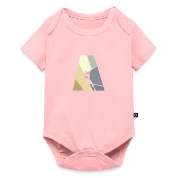 Ballett Ballett Oper - Baby Premium Kurzarmbody - Rosa - Vorne