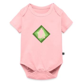 Big foot Bigfoot Yeti - Body à manches courtes Premium Bébé - rose - Devant