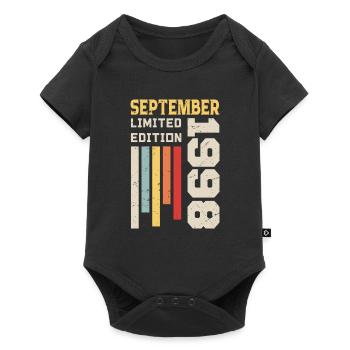 September 1998 Birthday Gift September 1998 - Baby Premium short-sleeve bodysuit - black - Front
