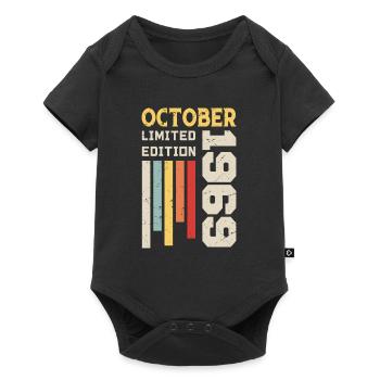 October 1969 - October 1969 Birthday Gift - Baby Premium short-sleeve bodysuit - black - Front