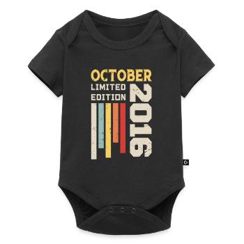 October 2016 - October 2016 Birthday Gift - Baby Premium short-sleeve bodysuit - black - Front