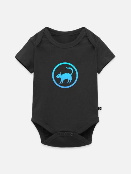 Kryptozoologie Kryptozoologie Fabel - Baby Premium Kurzarmbody - Schwarz