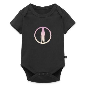 Cryptozoology Unicorn Fable - Baby Premium short-sleeve bodysuit - black - Front