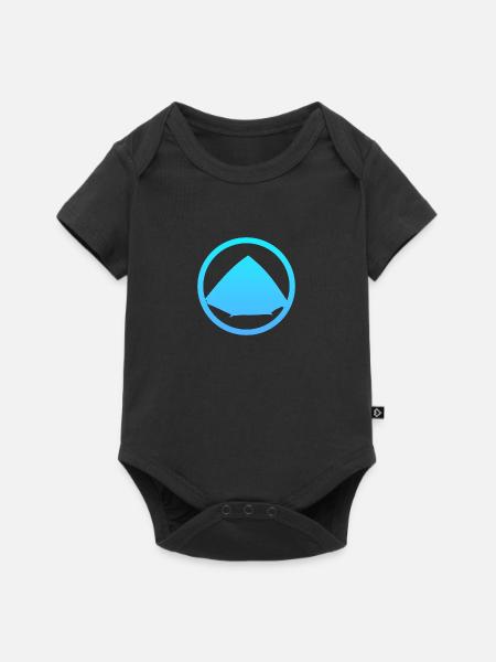 Camper Zelte Zelte - Baby Premium Kurzarmbody - Schwarz