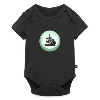 Biochemistry Chemical Chemical - Baby Premium short-sleeve bodysuit - black - Front