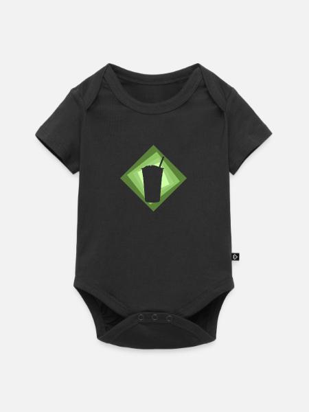 Bubble Tea Bubbletee Bubble - Baby Premium Kurzarmbody - Schwarz