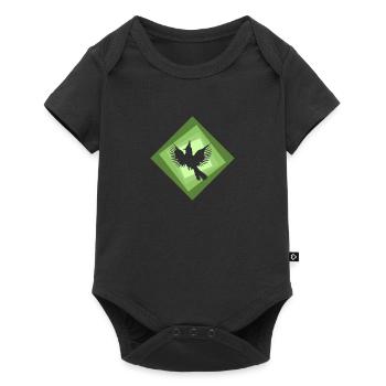 calopsitte drôle drôle - Body à manches courtes Premium Bébé - noir - Devant