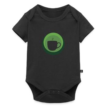 Café, Espresso, Caféine - Body à manches courtes Premium Bébé - noir - Devant