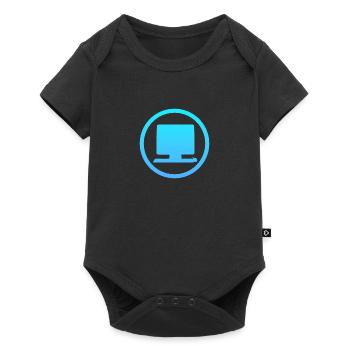 Informatique en ligne - Body à manches courtes Premium Bébé - noir - Devant