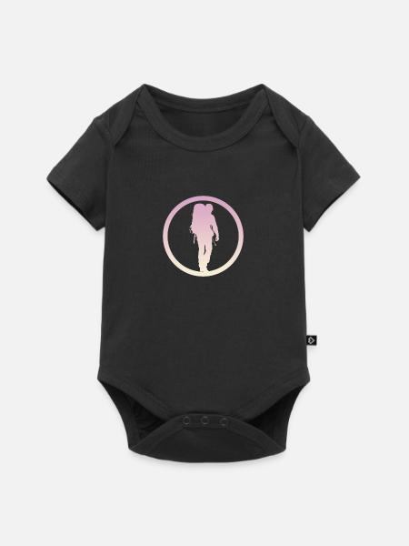 Backpacking Wanderer Wanderer - Baby Premium Kurzarmbody - Schwarz