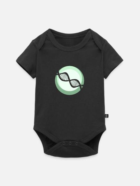 Biologie Biologe Labor - Baby Premium Kurzarmbody - Schwarz