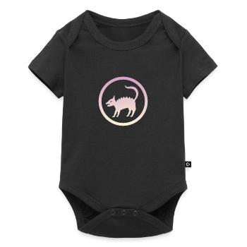 Créatures mythiques Licorne mythique - Body à manches courtes Premium Bébé - noir - Devant