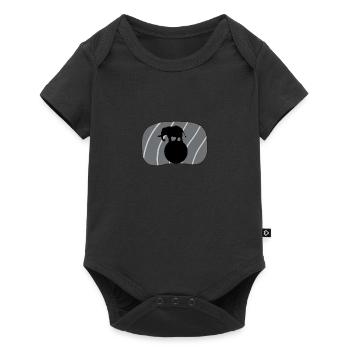 Circus Tent Elephant Elephant - Baby Premium short-sleeve bodysuit - black - Front
