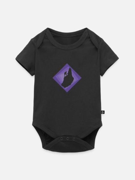 Klettern Kletterer Felsklettern - Baby Premium Kurzarmbody - Schwarz