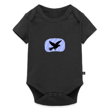 Animal Birds Bird - Baby Premium short-sleeve bodysuit - black - Front