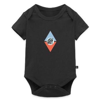 Cheese Parmesan Emmental - Baby Premium short-sleeve bodysuit - black - Front