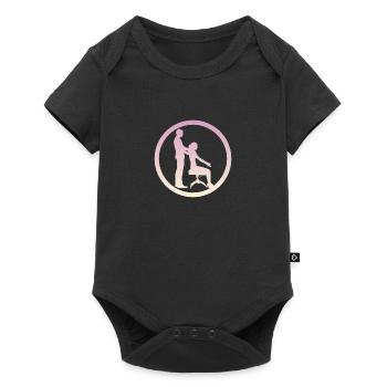 Mediziner Chiropraktik Chiropraktik - Baby Premium Kurzarmbody - Schwarz - Vorne