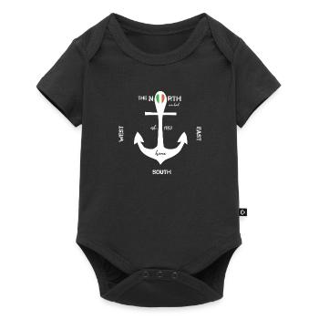Irland irisch Dublin - Baby Premium Kurzarmbody - Schwarz - Vorne