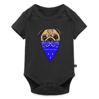 Pug Life - Baby Premium short-sleeve bodysuit - black - Front