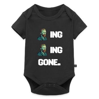 Goghing Goghing Gone - Baby Premium short-sleeve bodysuit - black - Front