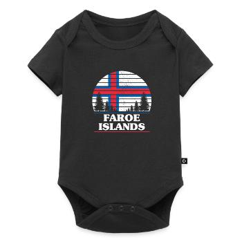 Faroe Islands - Baby Premium short-sleeve bodysuit - black - Front
