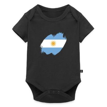 Argentina Flag South America Argentine Flag - Baby Premium short-sleeve bodysuit - black - Front