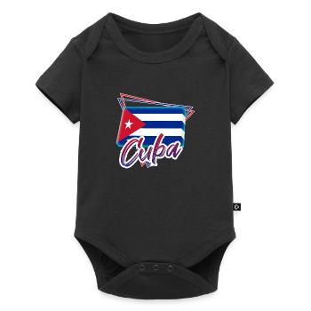 Cuba - Baby Premium short-sleeve bodysuit - black - Front