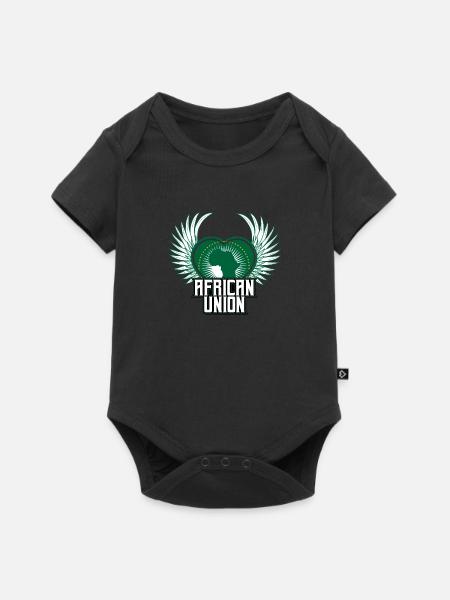 Afrikanische Union - Baby Premium Kurzarmbody - Schwarz