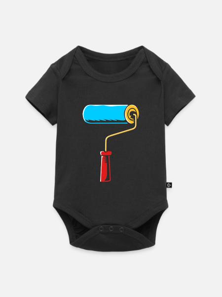 Maler - Baby Premium Kurzarmbody - Schwarz