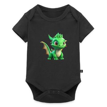 Spike - Baby Premium short-sleeve bodysuit - black - Front