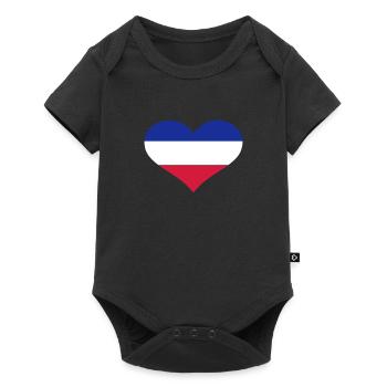 Netherlands - Baby Premium short-sleeve bodysuit - black - Front