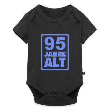 Alter 95 - Baby Premium Kurzarmbody - Schwarz - Vorne