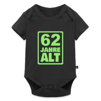 Alt 62 - Baby Premium short-sleeve bodysuit - black - Front