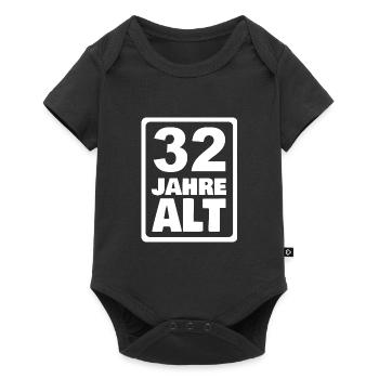 32 - Baby Premium short-sleeve bodysuit - black - Front