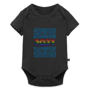 Arc-en-ciel 2027 - Body à manches courtes Premium Bébé - noir - Devant