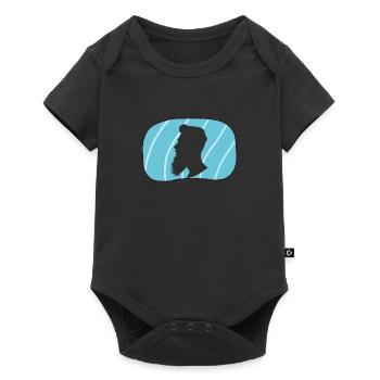 Bart Gentleman Hipster - Body à manches courtes Premium Bébé - noir - Devant