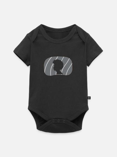 Soul 70s Afro Beat - Baby Premium Kurzarmbody - Schwarz