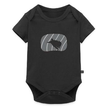 Accident de vol en wingsuit - Body à manches courtes Premium Bébé - noir - Devant
