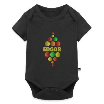 Erstklässler Edgar - Baby Premium Kurzarmbody - Schwarz - Vorne