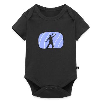 Sacs Cornhole - Body à manches courtes Premium Bébé - noir - Devant