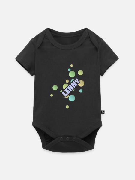Lenny als Fachhochschule - Baby Premium Kurzarmbody - Schwarz