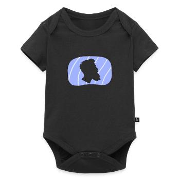 Mustache Sir Bart - Baby Premium short-sleeve bodysuit - black - Front