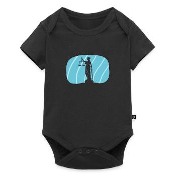 Traitement du droit des avocats - Body à manches courtes Premium Bébé - noir - Devant