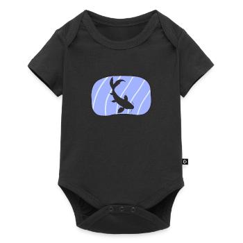 Poisson Koi - Body à manches courtes Premium Bébé - noir - Devant