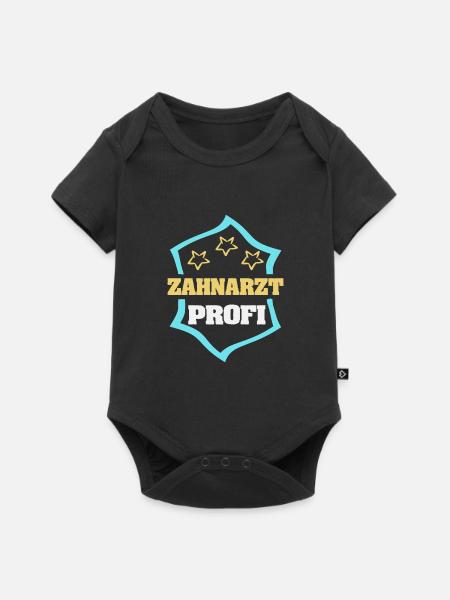 Beruf Zahnarzt - Baby Premium Kurzarmbody - Schwarz